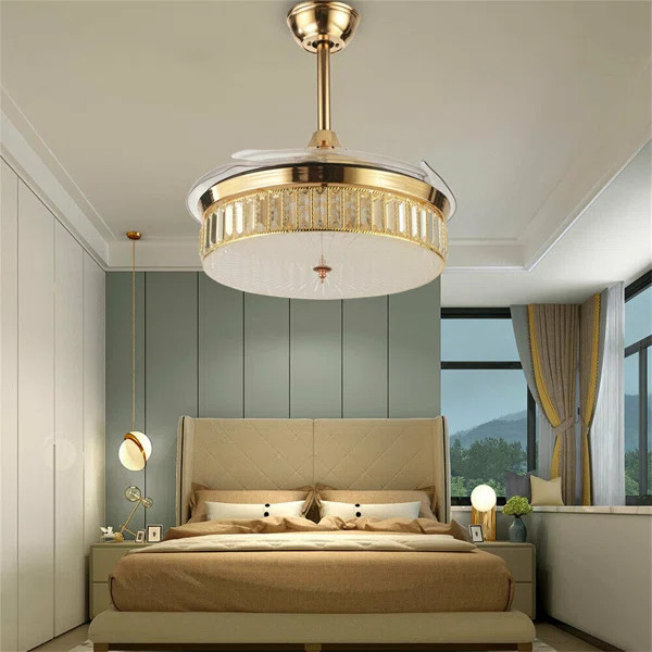 Karila Ceiling Fan with LED Lights | Wayfair North America