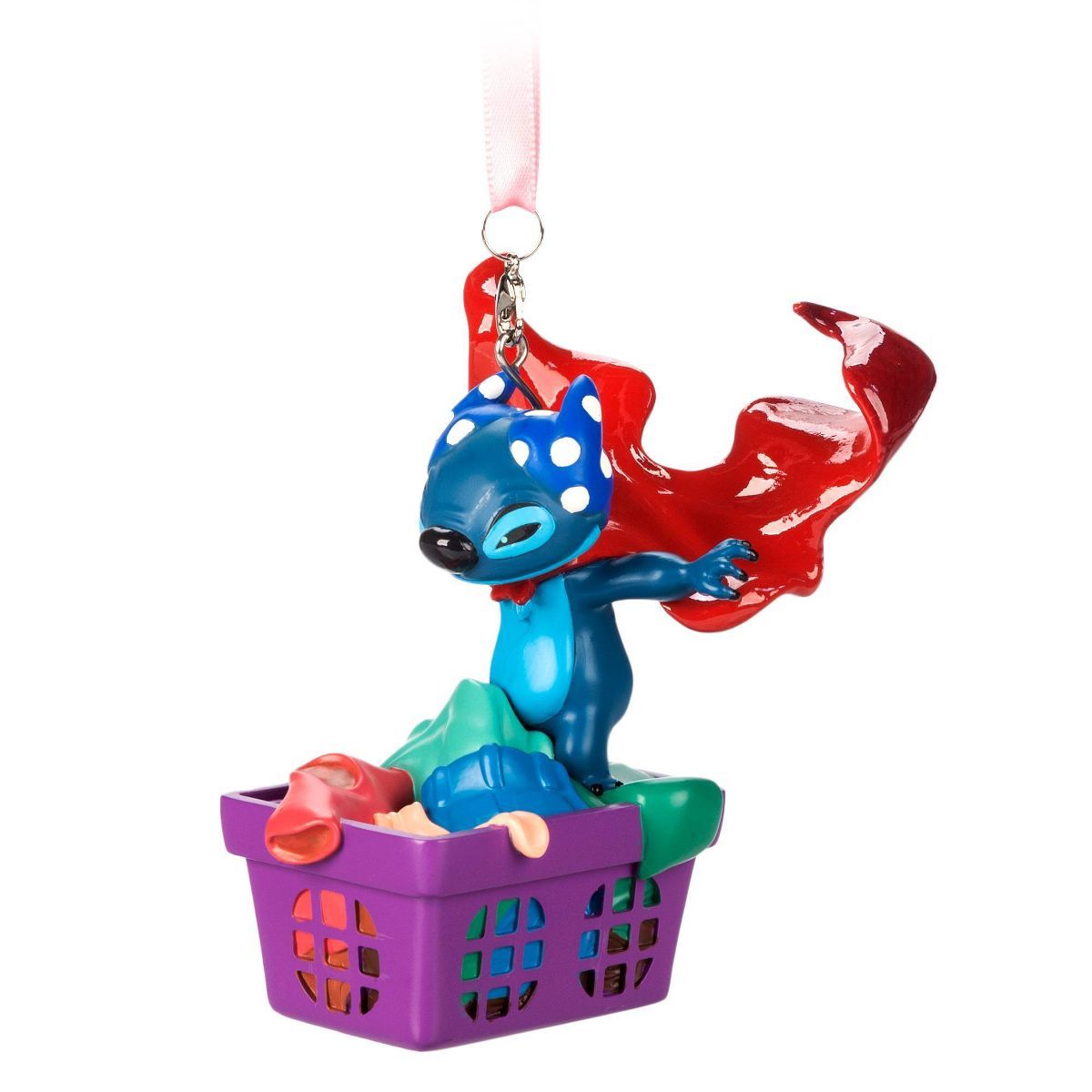 Disney Lilo & Stitch Superhero Stitch Christmas Tree Ornament - Disney store | Target