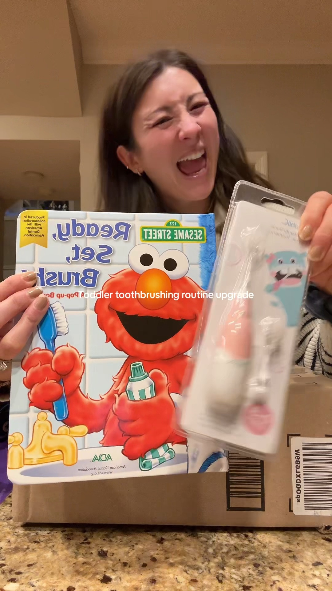 Upgraded out toddler toothbrushing routine! Hoping an electric toothbrush will be game changer… #toddlermom #toddlertoothbrush #moms #parentinghacks #momtips #toddlerfavorites 

#LTKFamily #LTKBaby #LTKKids