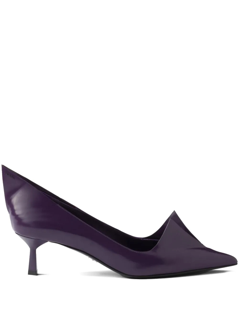 55mm brushed leather pumps | Farfetch Global