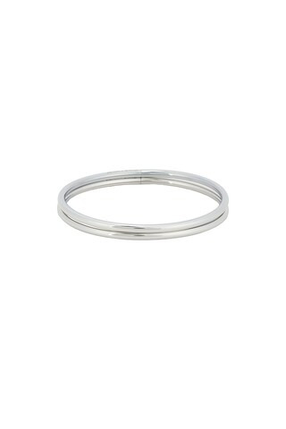 Jenny Bird Dane Bangle Set Of 2 in Platinum from Revolve.com | Revolve Clothing (Global)