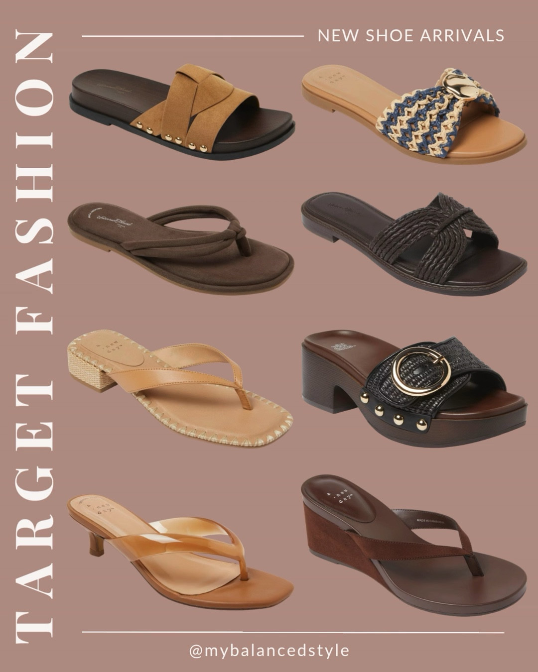 Target new shoe arrivals

Women’s summer shoes
Comfortable everyday sandals
Platform sandal outfits
Summer sneakers for women
Coastal chic footwear
Casual slide sandals
Vacation ready shoes
Neutral summer heels
Poolside summer sandals

#LTKSeasonal #LTKSaleAlert