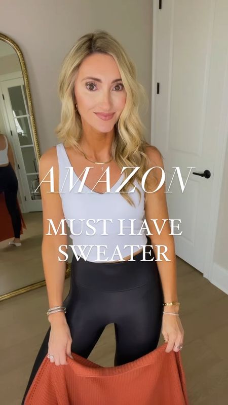 Amazon must have sweater! So soft and comfy. Covers booty. Leggings outfit. Size small. More colors. Pumpkin patch. 

#LTKstyletip #LTKxPrime #LTKfindsunder50