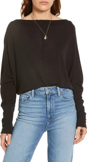 Treasure & Bond Boat Neck Dolman Sleeve Top | Nordstrom | Nordstrom