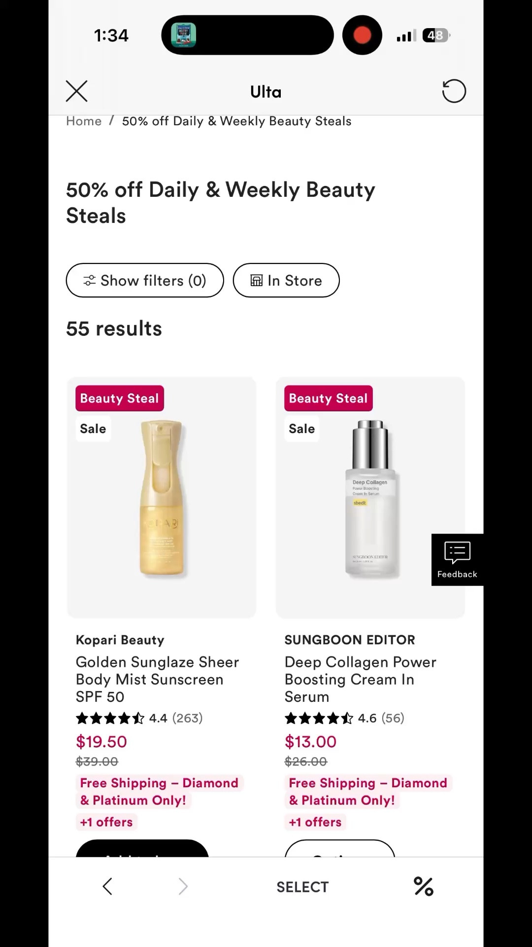 Ulta beauty deals 3/10 ￼