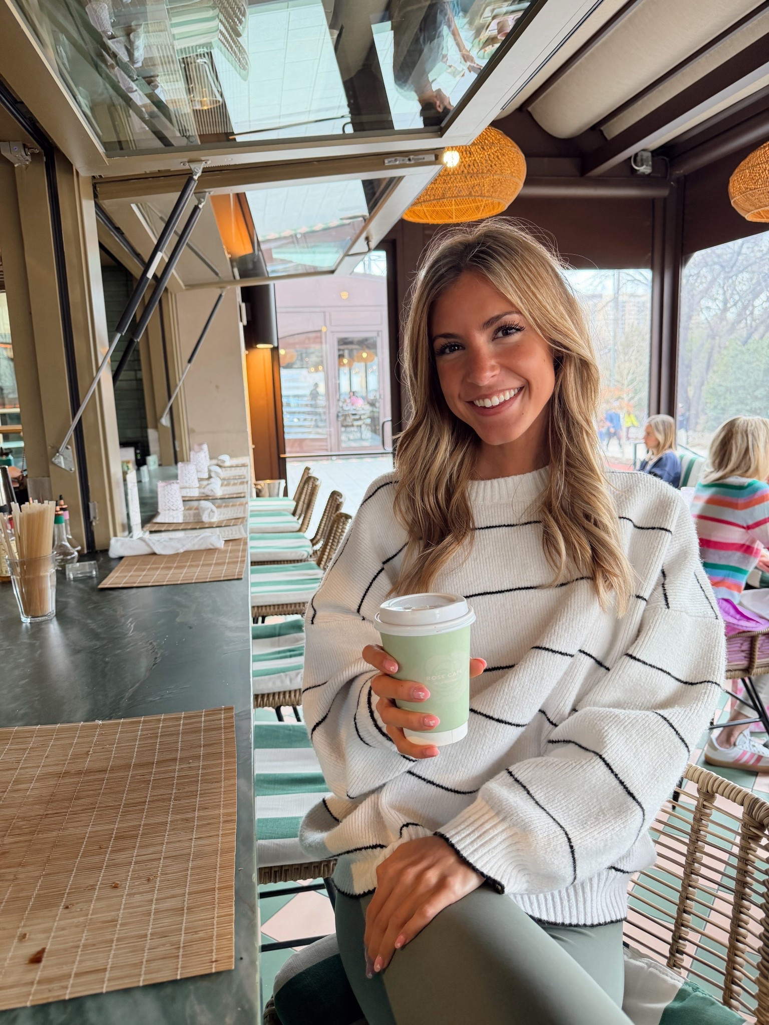 coffee shop outfit 

#LTKootd #LTKmorningroutine