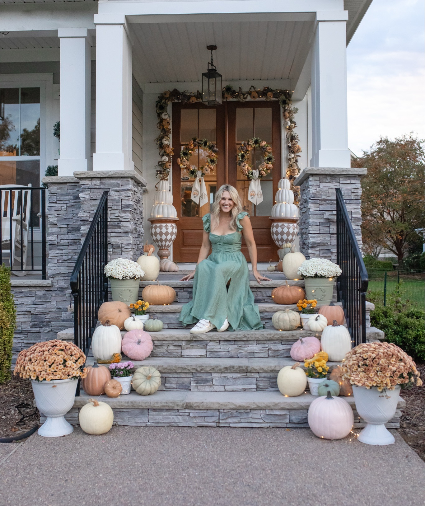 Fall porch decor
Green dress
Revolve dress
Fall dress


#LTKFindsUnder100 #LTKHome #LTKFindsUnder50