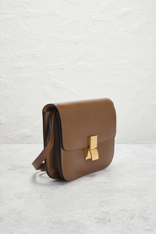 FWRD Renew Celine Classic Box Shoulder Bag in Brown from Revolve.com | Revolve Clothing (Global)