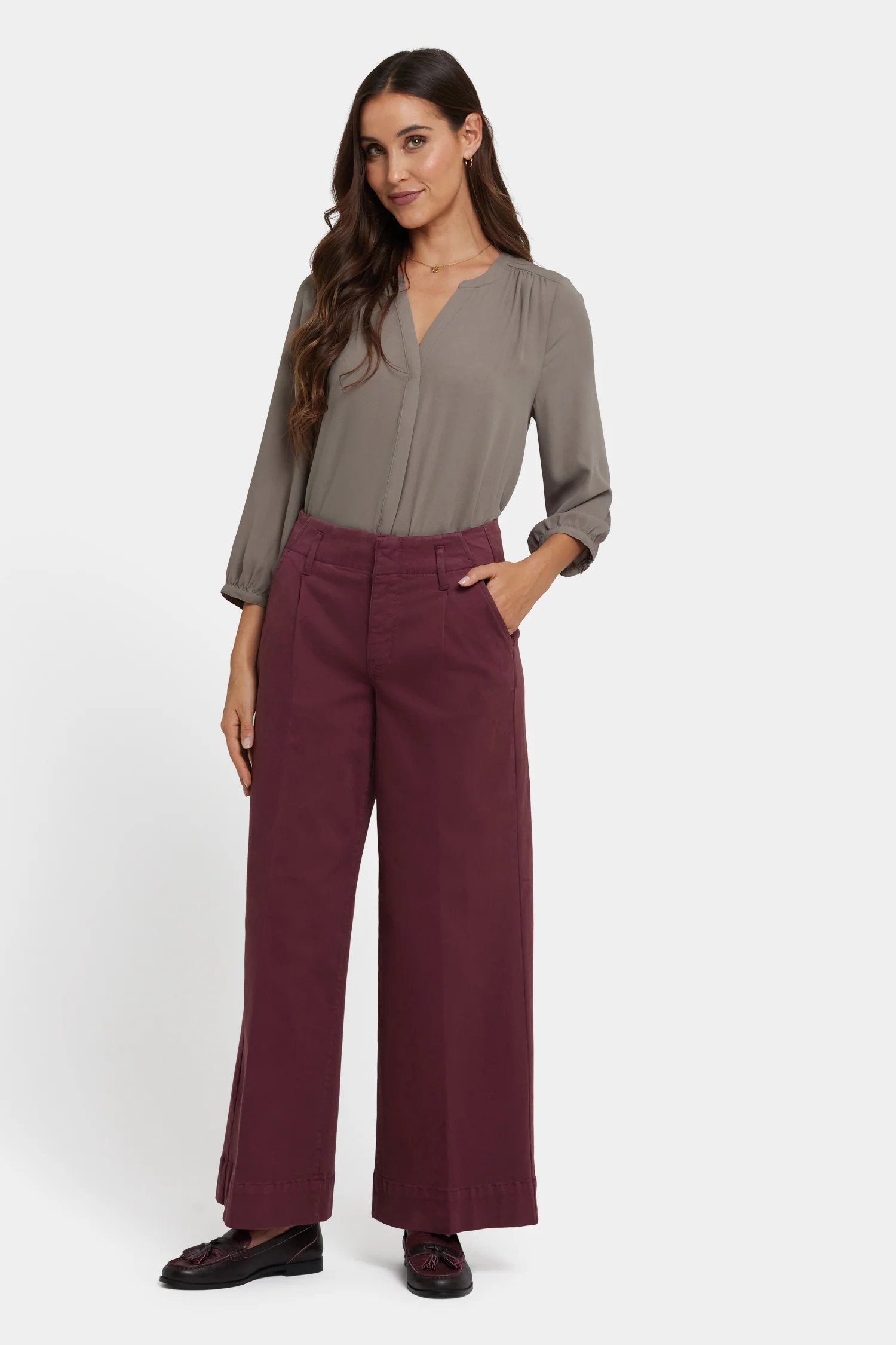 Mona Wide Leg Trouser Jeans | NYDJ