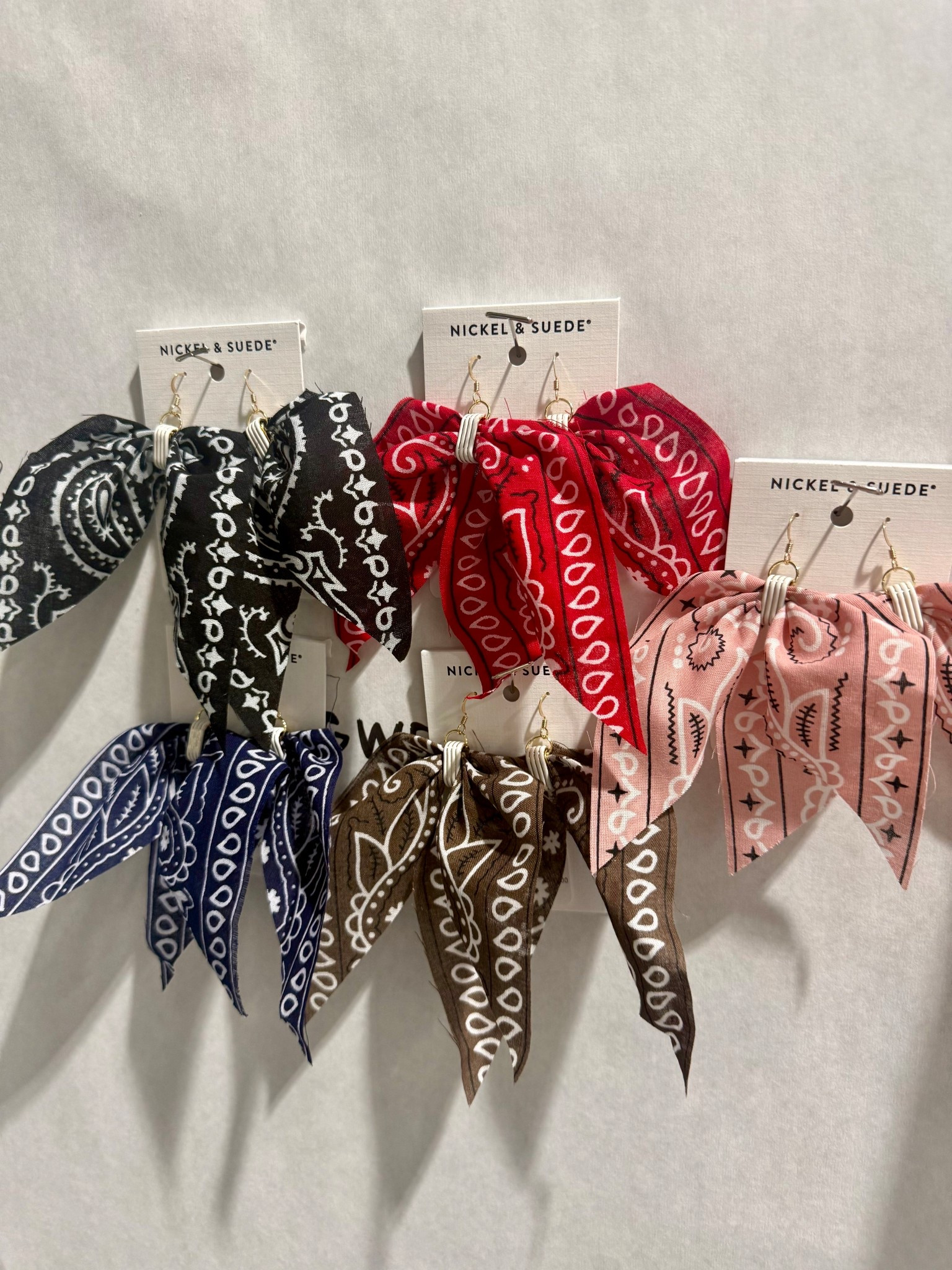 How adorable are these bandana earring from @nickelandsuede perfect for all things summer think 4th of July, country concerts, picnics in the park 

Summer accessories | nickel and suede style | bandana earrings | fun accessories | summer must have 

#LTKstyletip #LTKfindsunder50 #LTKSeasonal