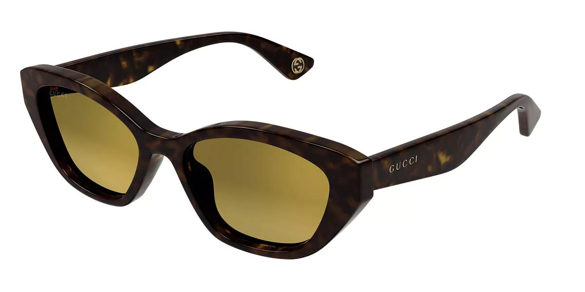 Gucci GG1638S 002 Women’s Sunglasses Tortoiseshell Size 54 - Free RX Lenses | SmartBuyGlasses Global