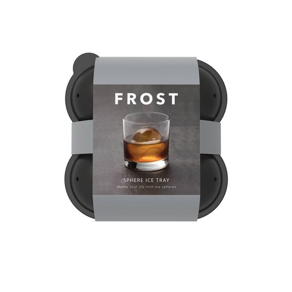 FROST Silicone Round Ice Cube Tray Gray | Target