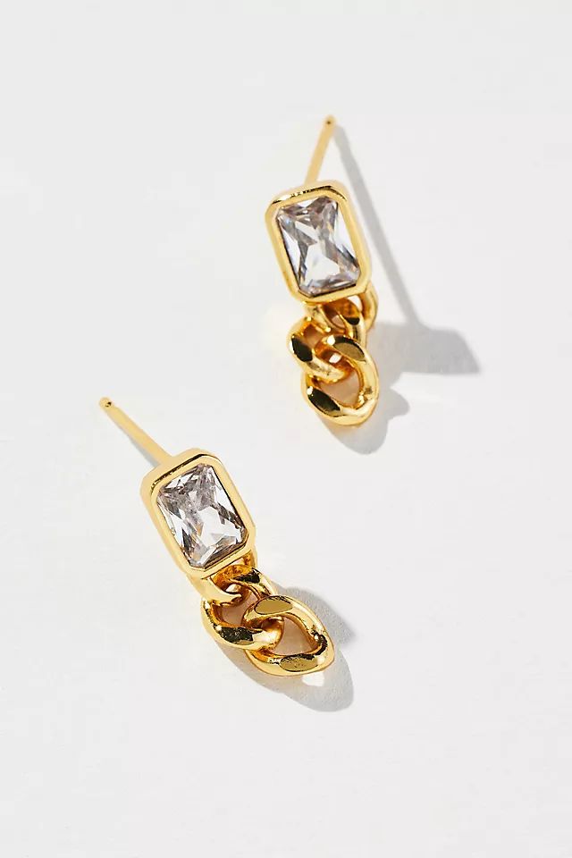 Tiny Chain Earrings | Anthropologie (US)