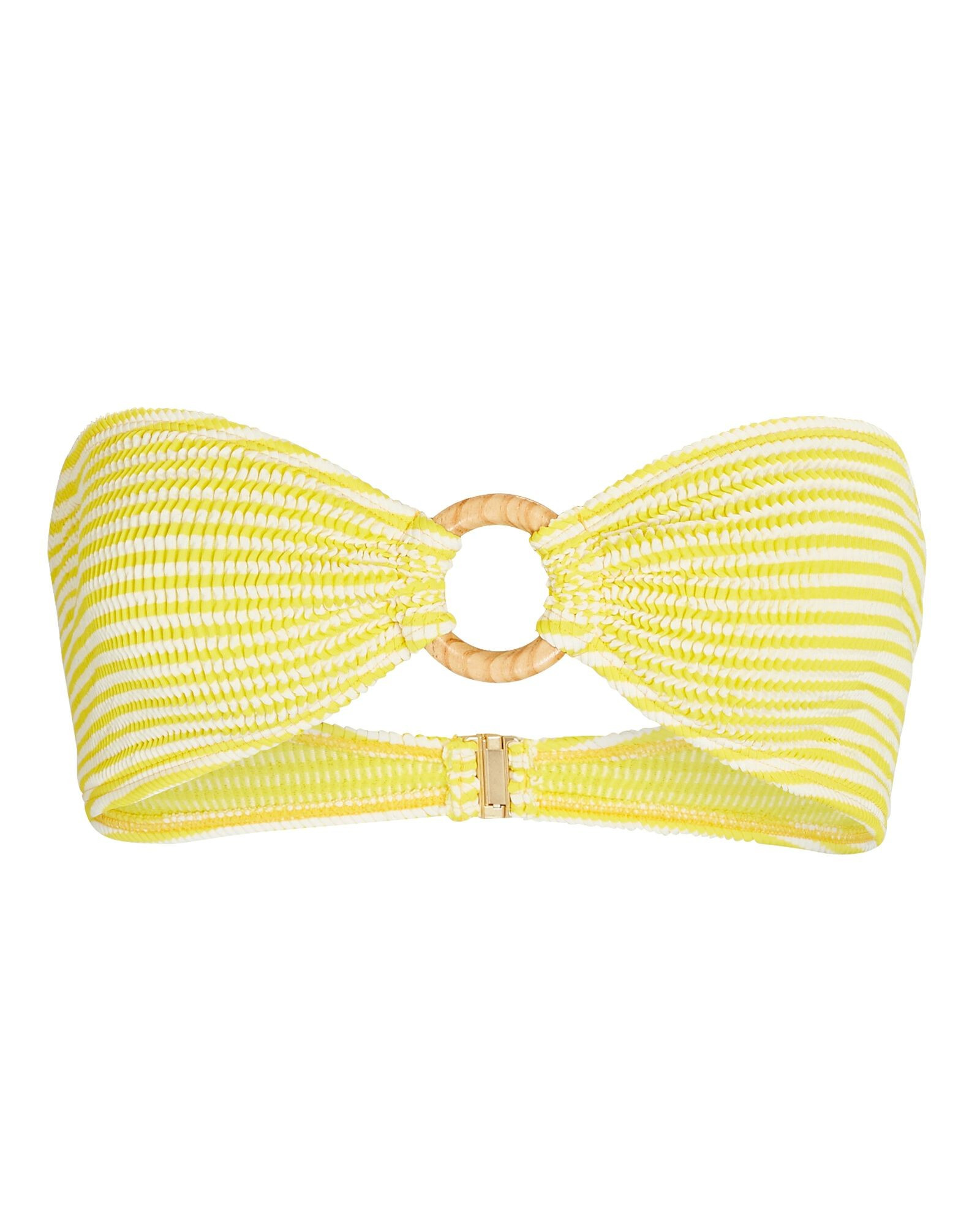 Sea Kini Striped Bandeau Bikini Top | INTERMIX