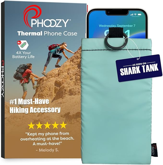 PHOOZY Apollo II Thermal Phone Case with NASA-Derived Technology - Extends Battery Life 4X in Hot... | Amazon (US)