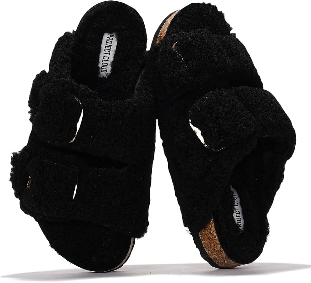 Project Cloud Genuine Leather Flat Sandals for Women 2026 Comfortable Beach Essentials Womens San... | Amazon (US)