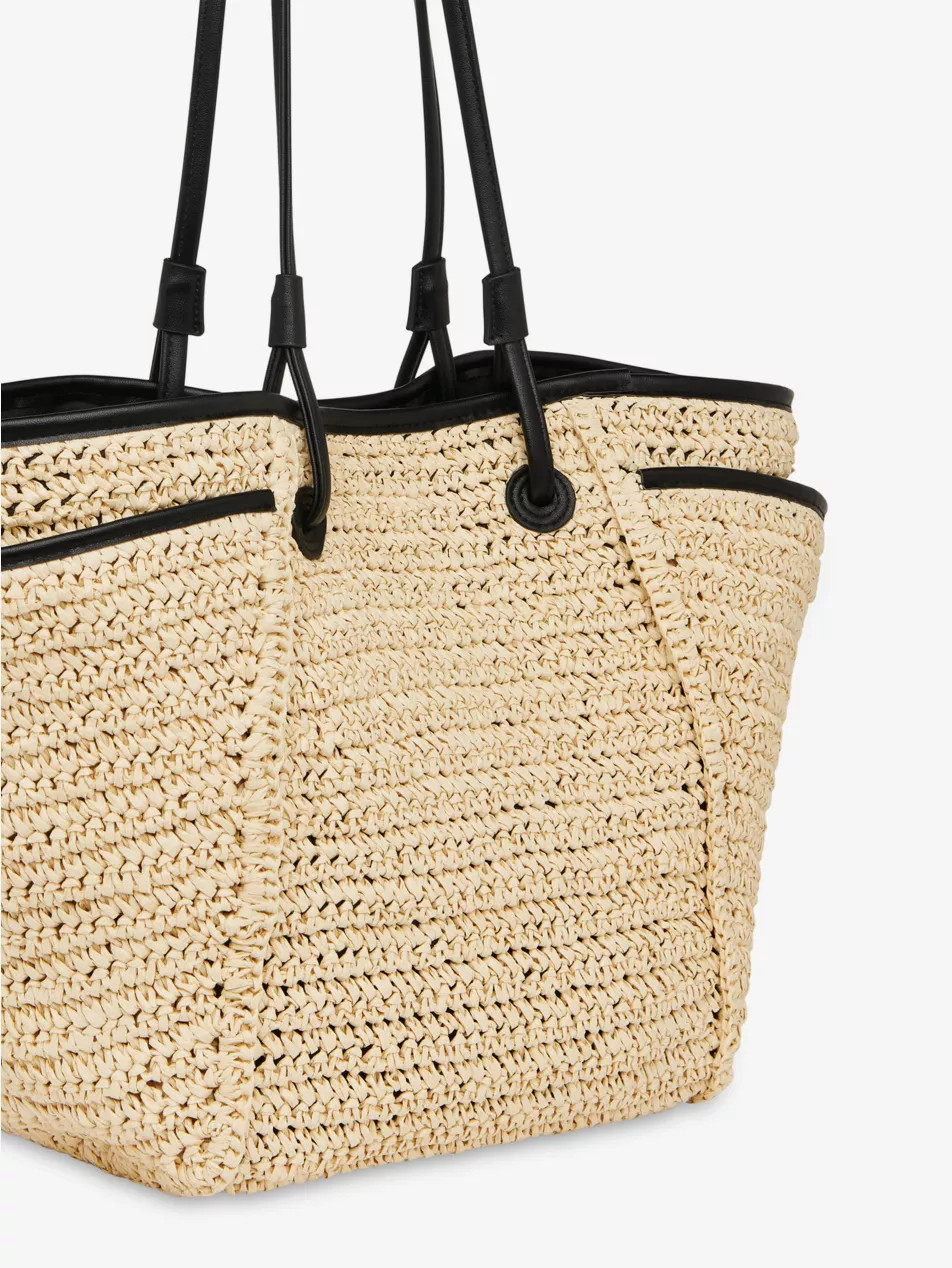 WHISTLES - Zoelle double-handle straw tote bag | Selfridges.com | Selfridges