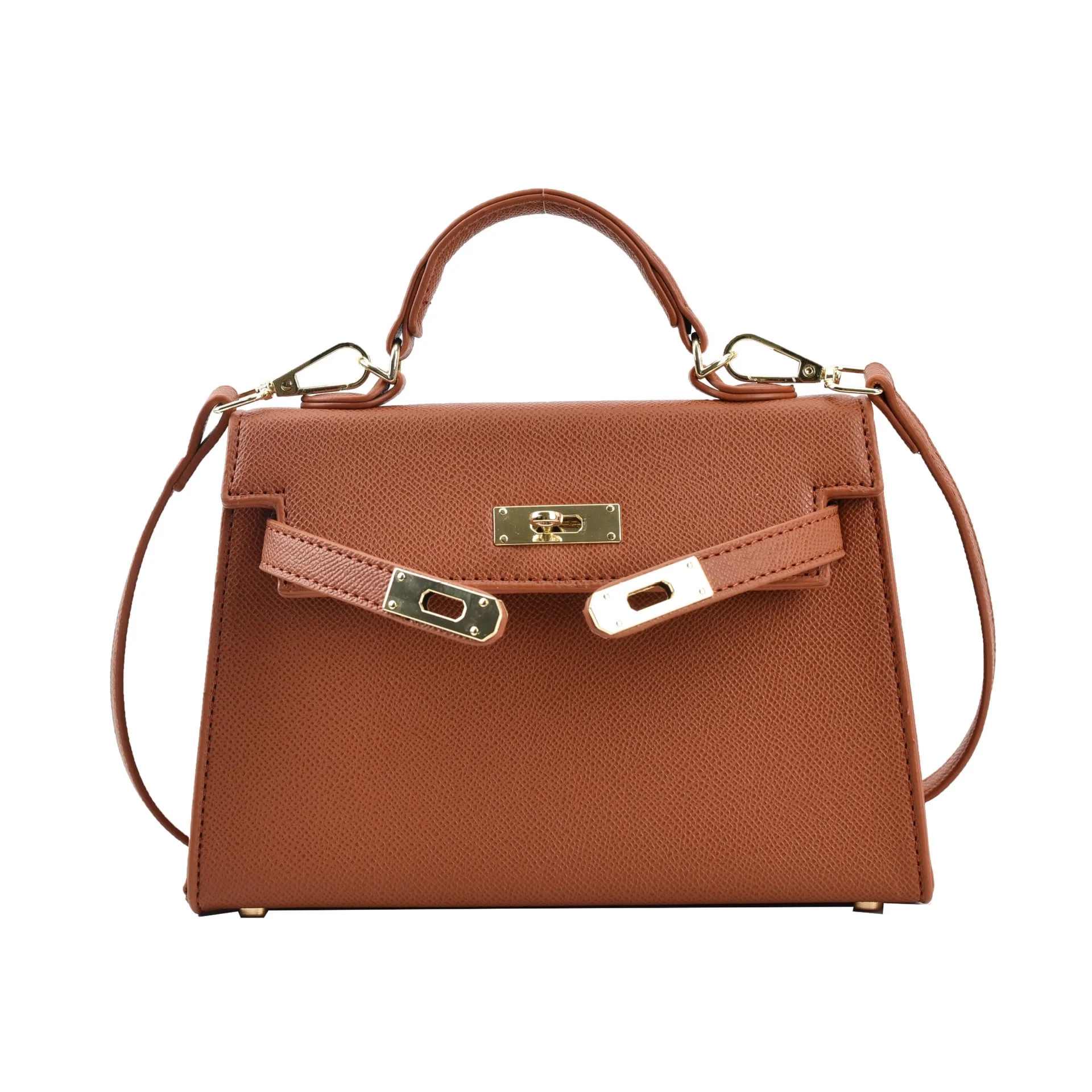 Women's Top-Handle Handbags PU Leather Trendy Shoulder Bag for Women Versatile and Stylish Handba... | Walmart (US)