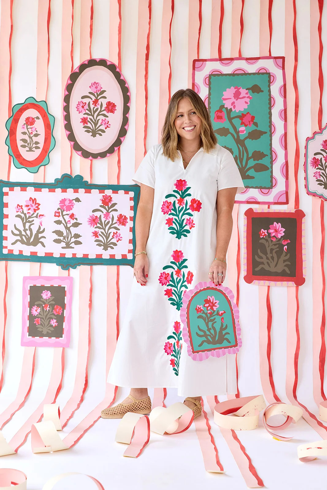 Franny Dress | Embroidered Tent Dress | CROSBY by Mollie Burch | CROSBY by Mollie Burch
