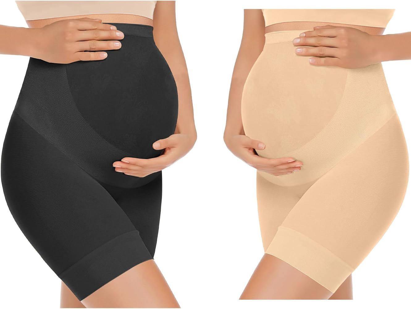 KIM S Shape Your Bump Seamless Maternity Shapewear for Dress, Pregnancy Postpartum Prevent Chafin... | Amazon (US)