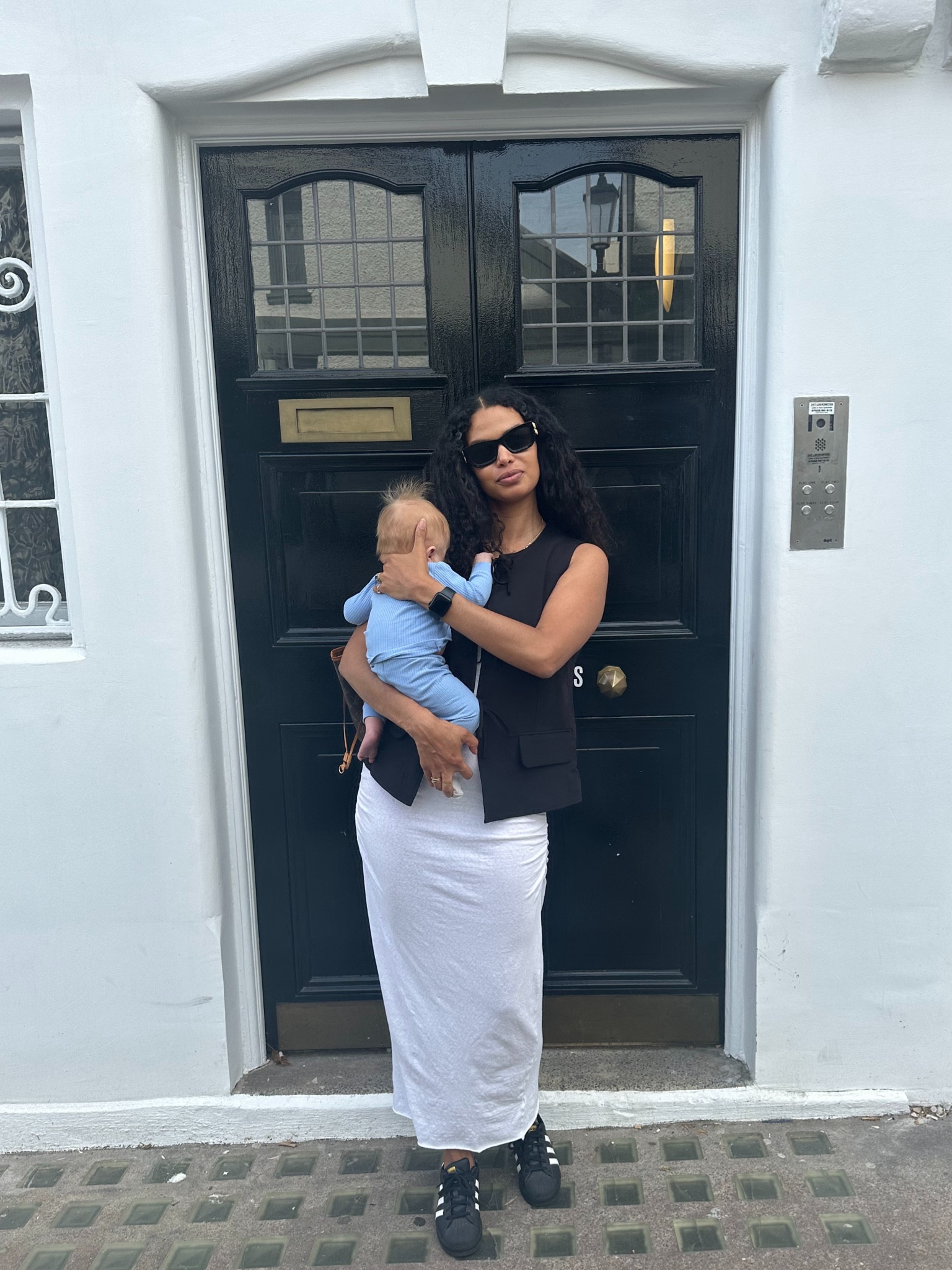 Monochrome in my new favourite breastfeeding friendly waistcoat 

#LTKmaternity #LTKuk #LTKmodest