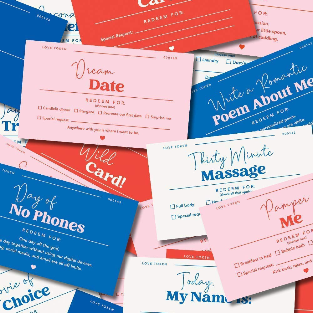 20 Fun and Romantic Love Coupon Book for Him, Her, Husband, Wife, Boyfriend, Girlfriend, and Coup... | Amazon (US)