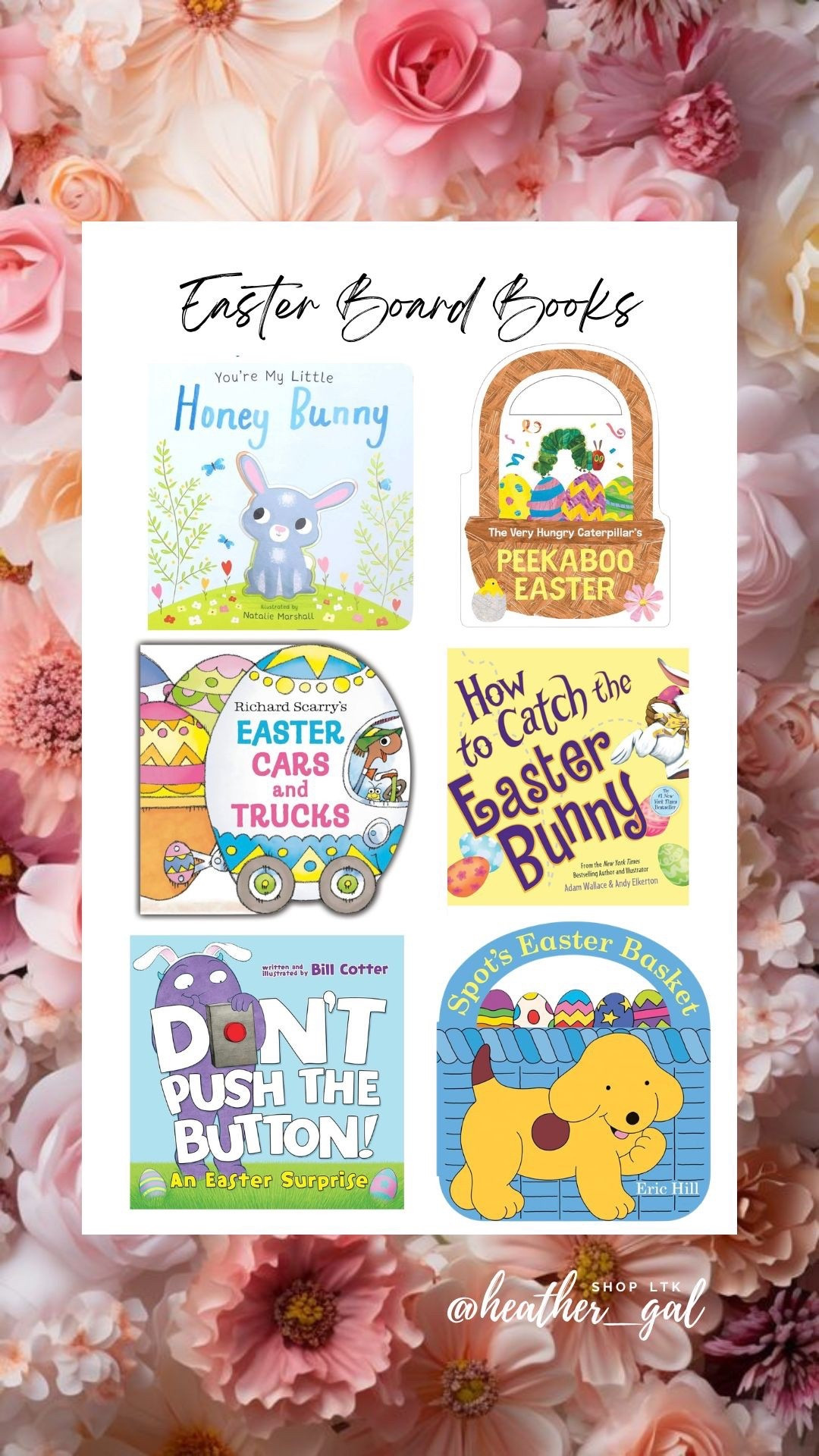 We love our seasonal board books! 🌷

easter toddler board books, easter books for toddlers, spring board books for kids, baby easter books, toddler easter gift ideas, easter basket ideas toddler, christian easter books for kids, bunny books for toddlers, interactive board books toddler, lift the flap easter books, touch and feel easter books, preschool easter books, holiday books for toddlers, first easter books baby, kids spring reading list, baby board books, Easter basket stuffers 

#LTKBaby #LTKKids #LTKmomlife