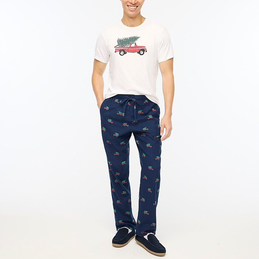 Printed flannel sleep pant | J.Crew Factory