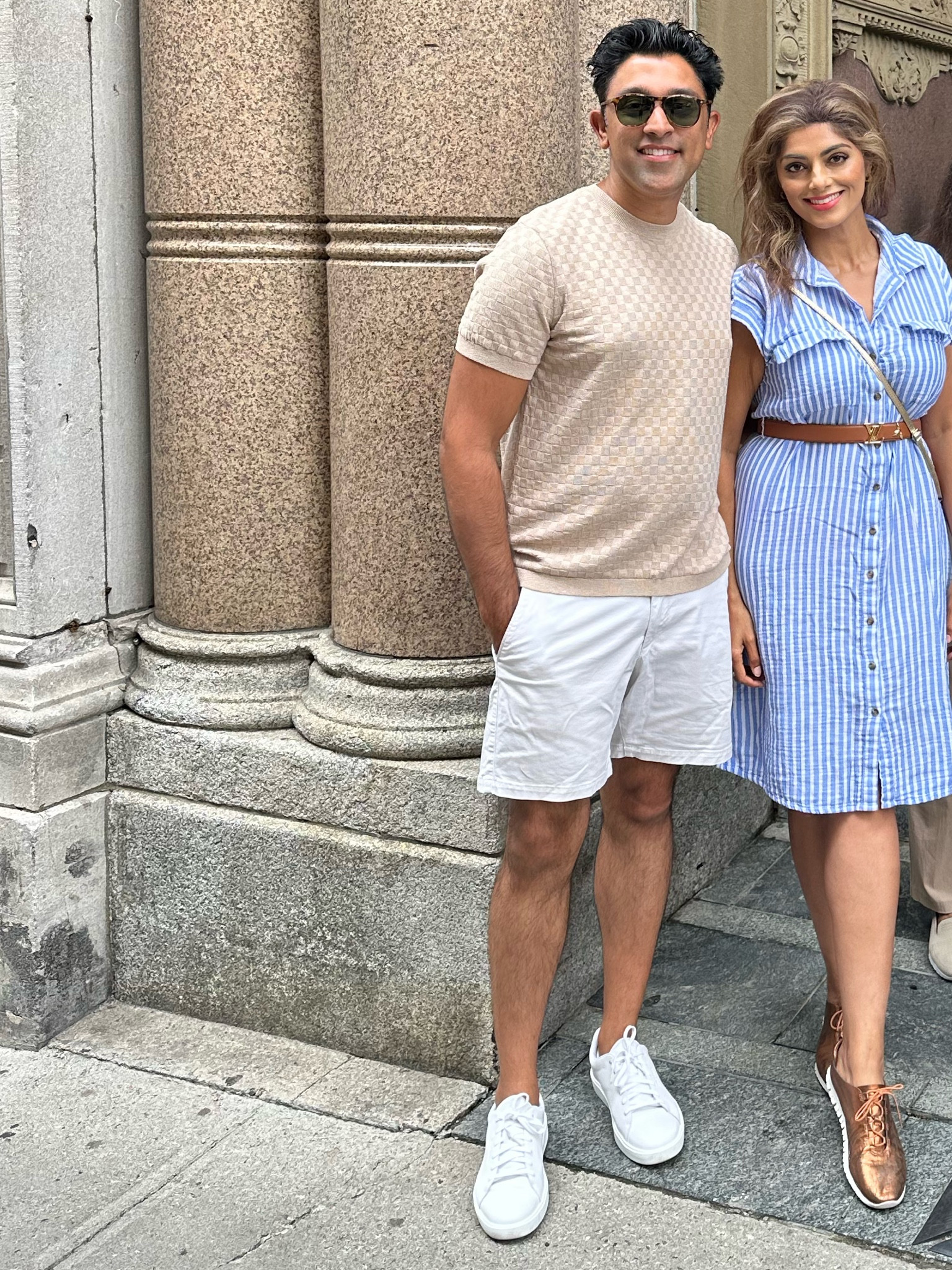 Stay stylish while walking and vacationing!
Dress: wearing small
Adi shirt runs TTS wearing large


#LTKSaleAlert #LTKFamily #LTKTravel