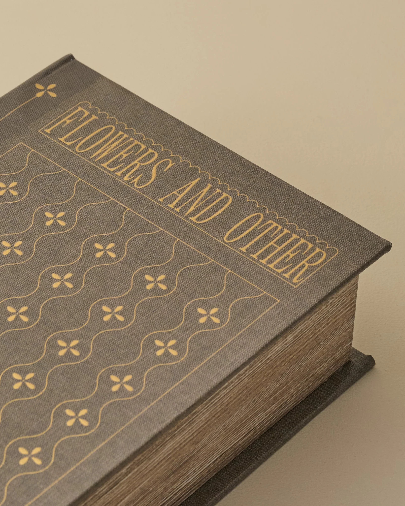 Antique Inspired Handcrafted Book Box | Magnolia