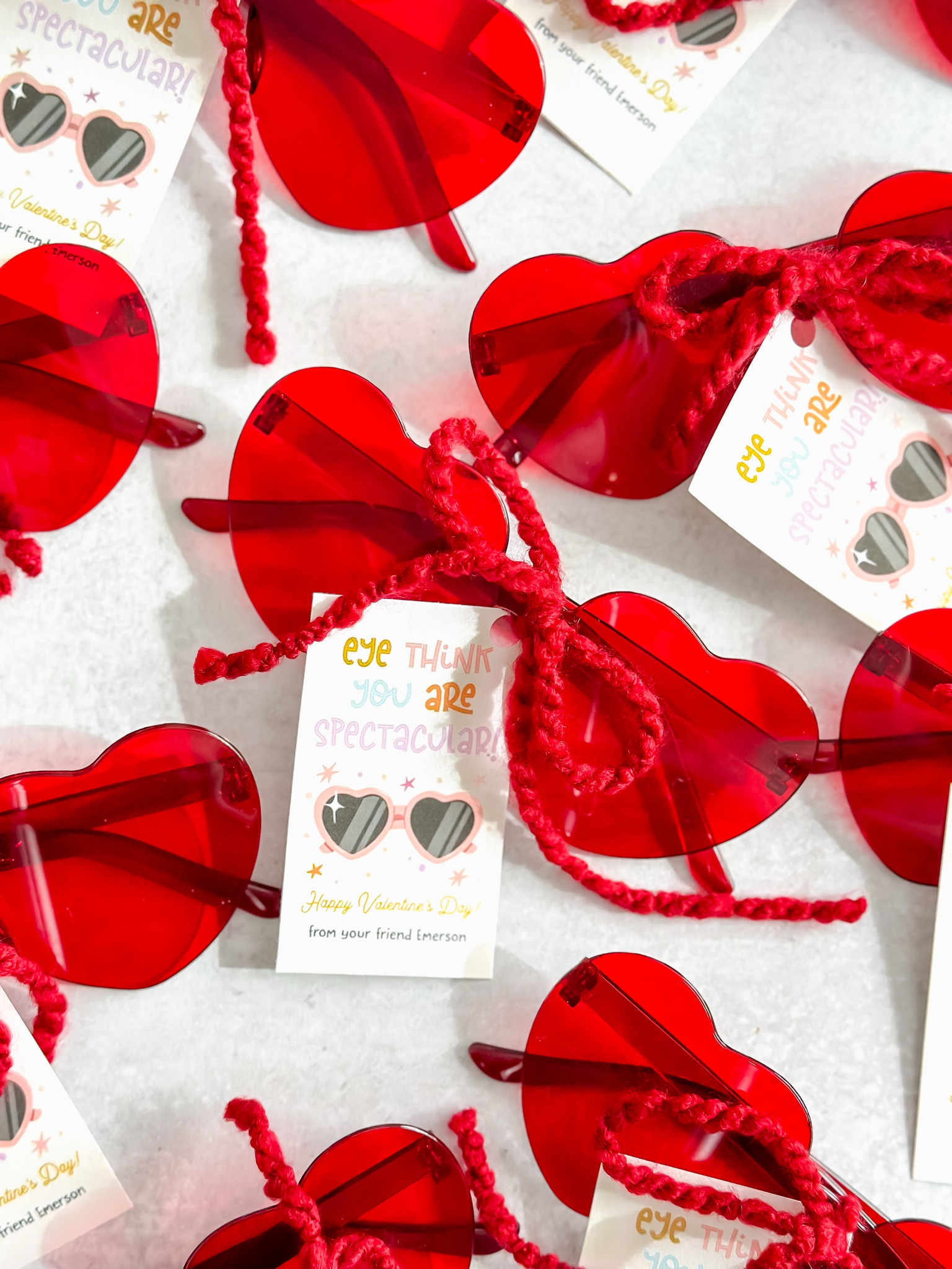 Class Valentines - Heart Glasses and Printable

Valentine’s Day party / school Valentine / non candy gift 

#LTKKids #LTKParties #LTKSeasonal