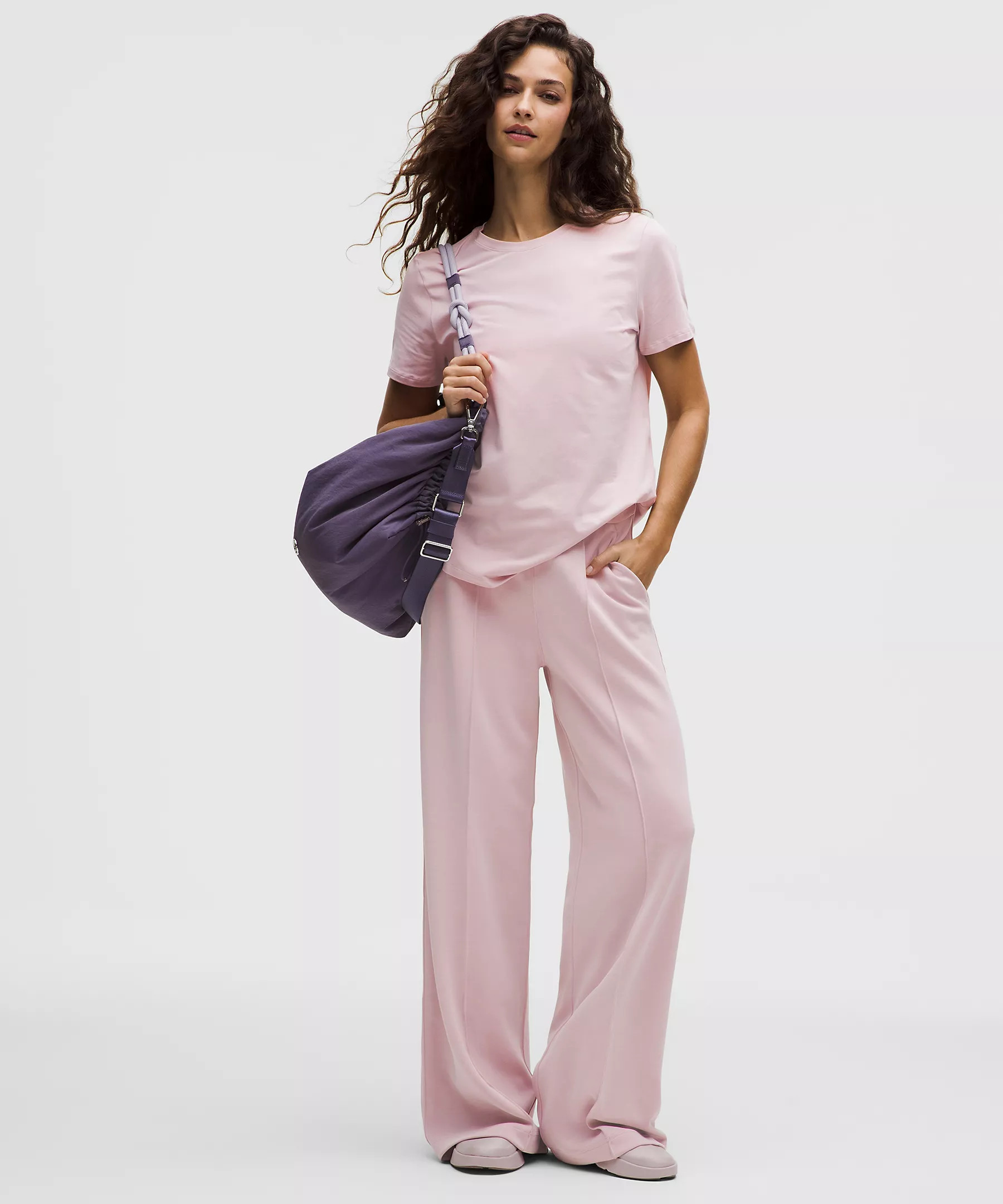 Softstreme Pintuck High-Rise Wide-Leg Pant | Lululemon (US)