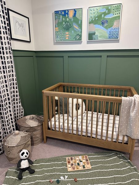 Check out the custom art we had curated for this little guys new home. We love how these modern pieced paired nicely with the conventional nursery artwork. These pieces are also something that can grow with the new baby boy! We hope he loves them for years to come. 
