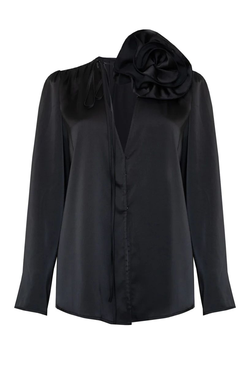 IMPERO BLOUSE BLACK | Jovonna London