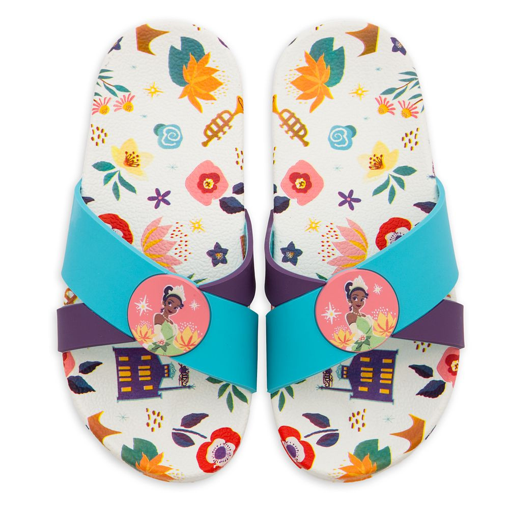 Tiana Swim Slides for Kids – The Princess and the Frog | Disney Store
