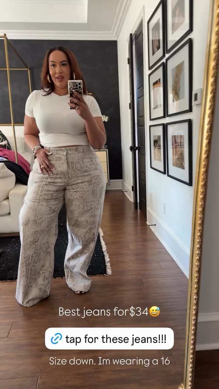 Size down. Im wearing a 16 Best jeans for$34😅