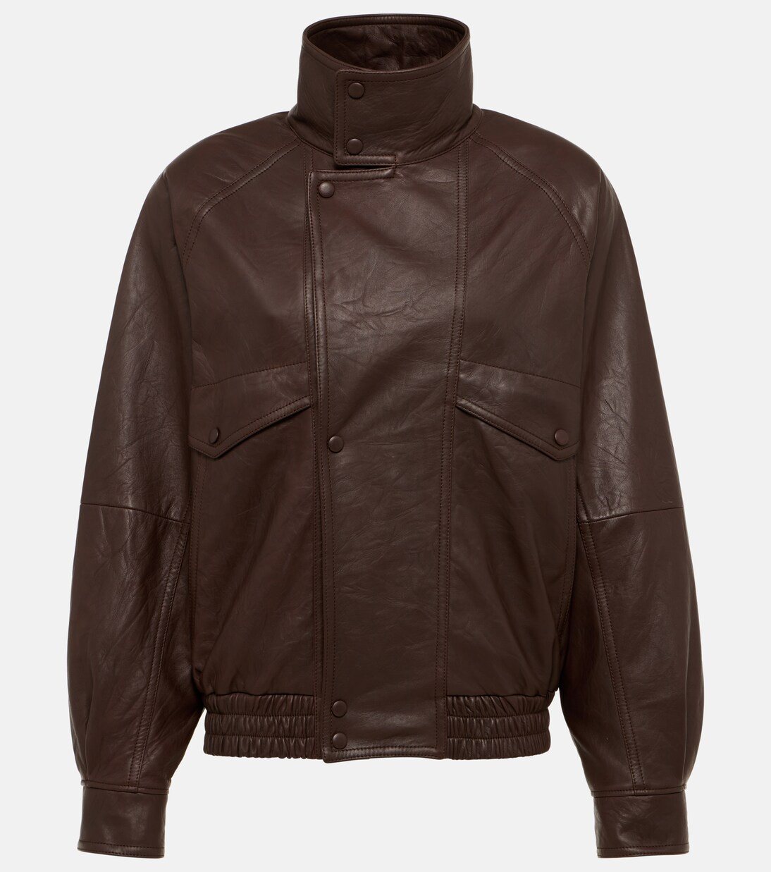 Leather bomber jacket | Mytheresa (US/CA)