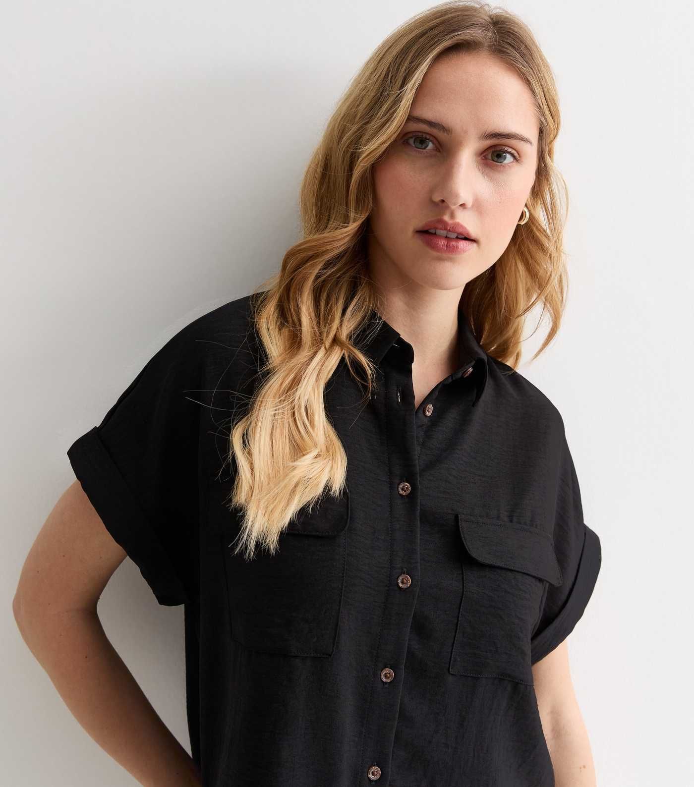 Black Short Sleeve Shirt
						
						Add to Saved Items
						Remove from Saved Items | New Look (UK)