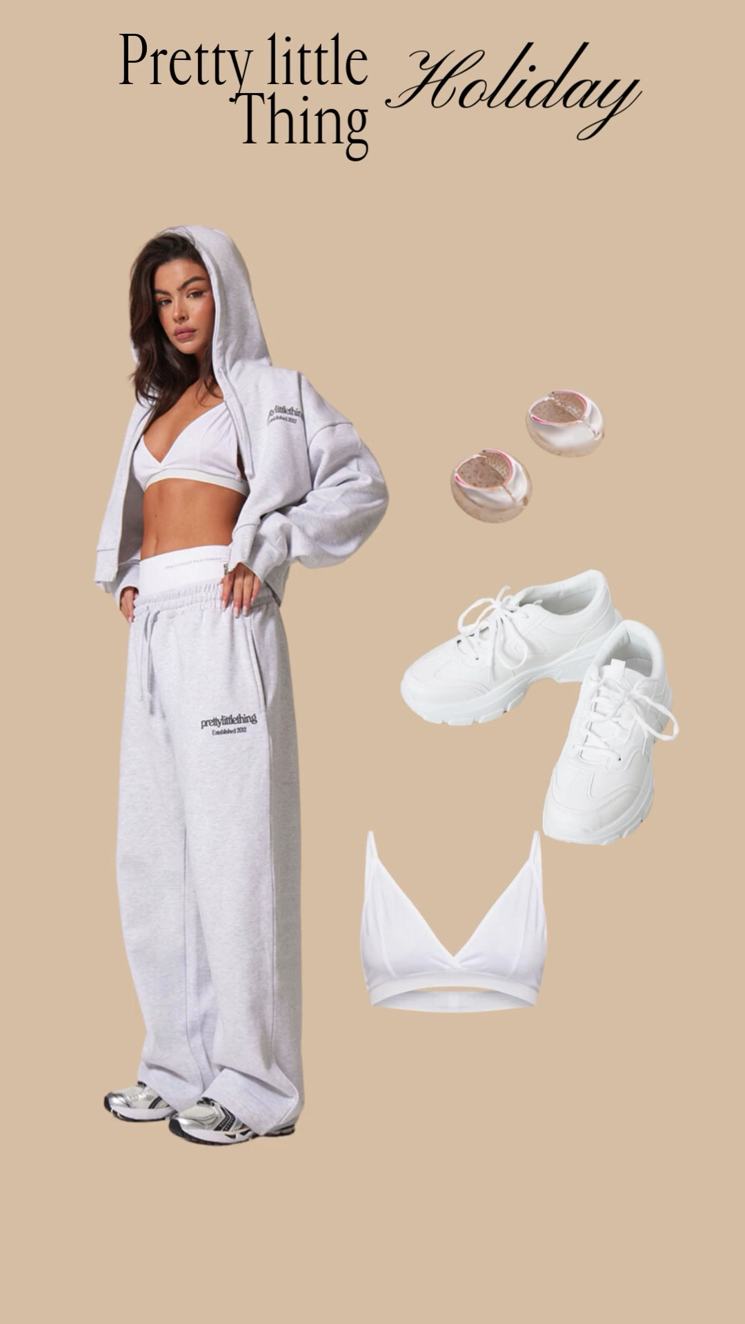 Casual outfit idea ✨ Pretty little thing 

|•Size small I’m 5’4 | 140lbs | 36D -27 -40  IG & YT: kirasfashionfinds TT: kiraabboud•|

#LTKFindsUnder50 #LTKActive #LTKShoeCrush