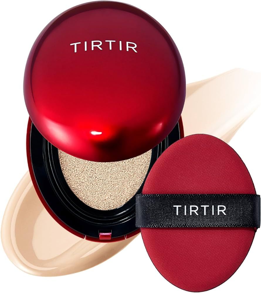 TIRTIR Mask Fit Red Cushion Foundation | Japan's No.1 Choice for Glass skin, Long-Lasting, Lightw... | Amazon (US)