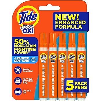 Amazon.com: Tide Stain Remover for Clothes, Tide To Go Pen, Instant Stain & Spot Remover for Clot... | Amazon (US)