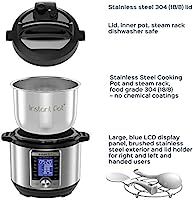 Instant Pot Ultra 3 Qt 10-in-1 Multi- Use Programmable Pressure Cooker, Slow Cooker, Rice Cooker,... | Amazon (US)
