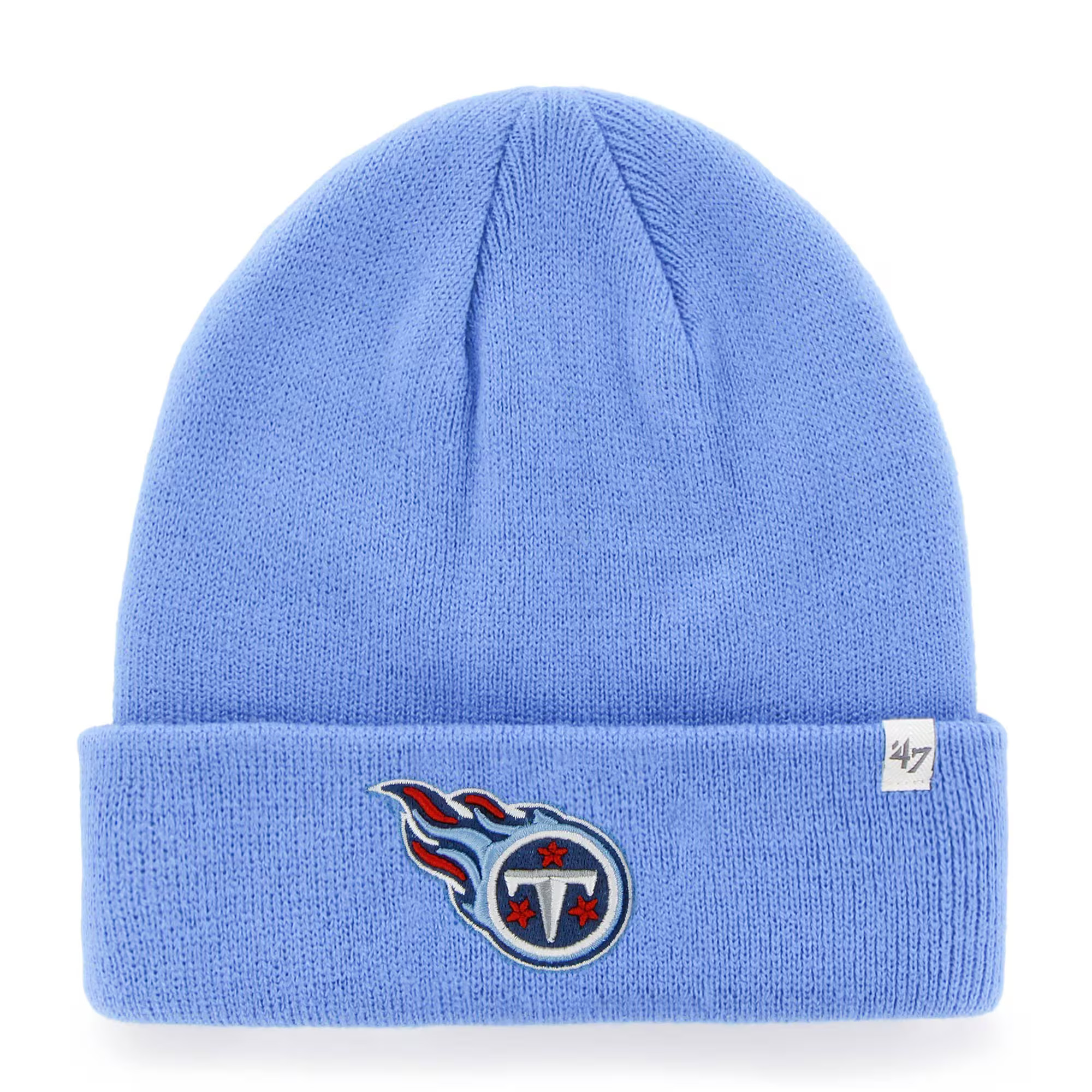 Tennessee Titans '47 Secondary Basic Cuffed Knit Hat - Light Blue | Fanatics