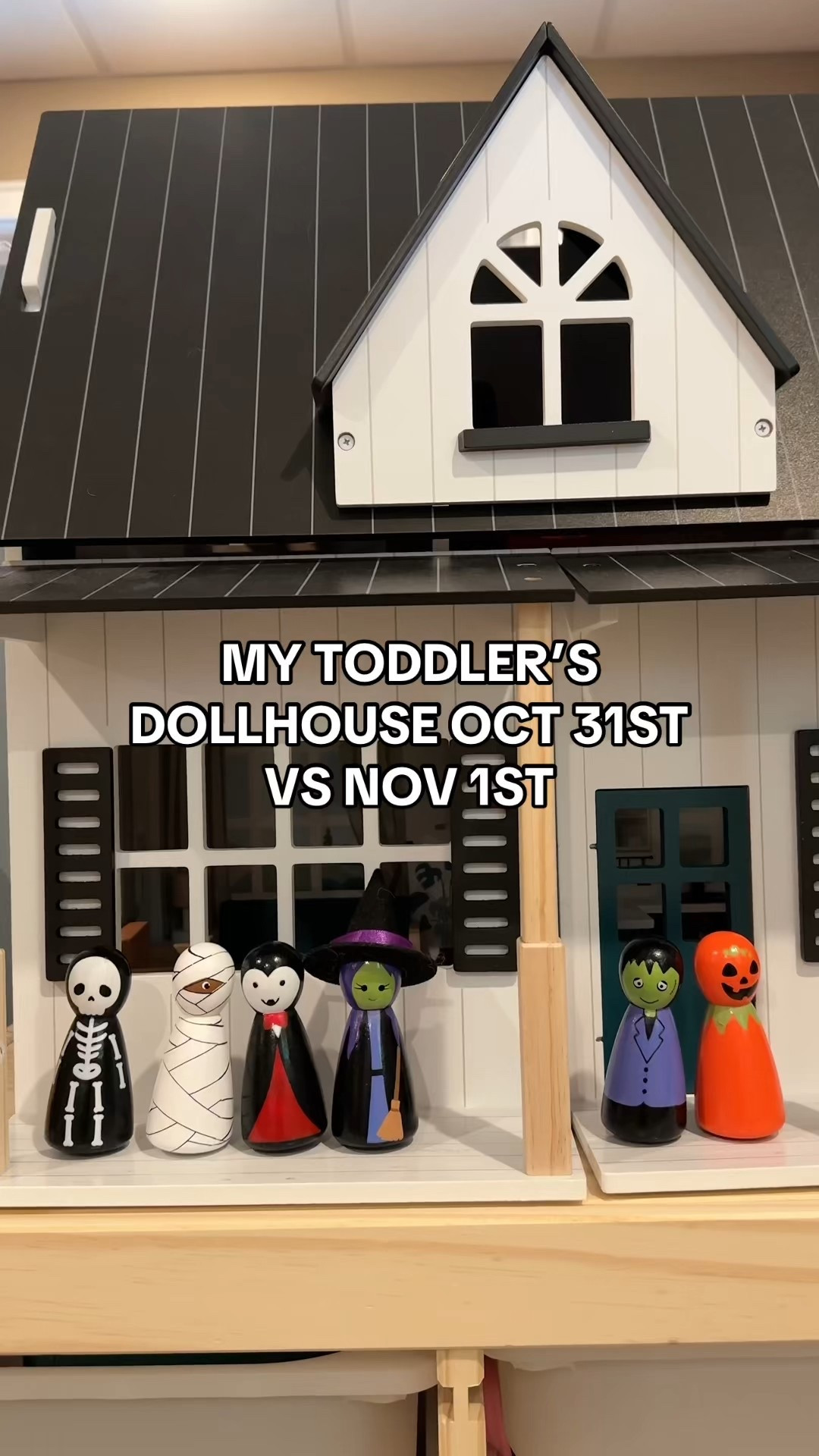 Christmas dollhouse peg dolls for girls and toddlers 

#LTKSeasonal #LTKKids #LTKHoliday