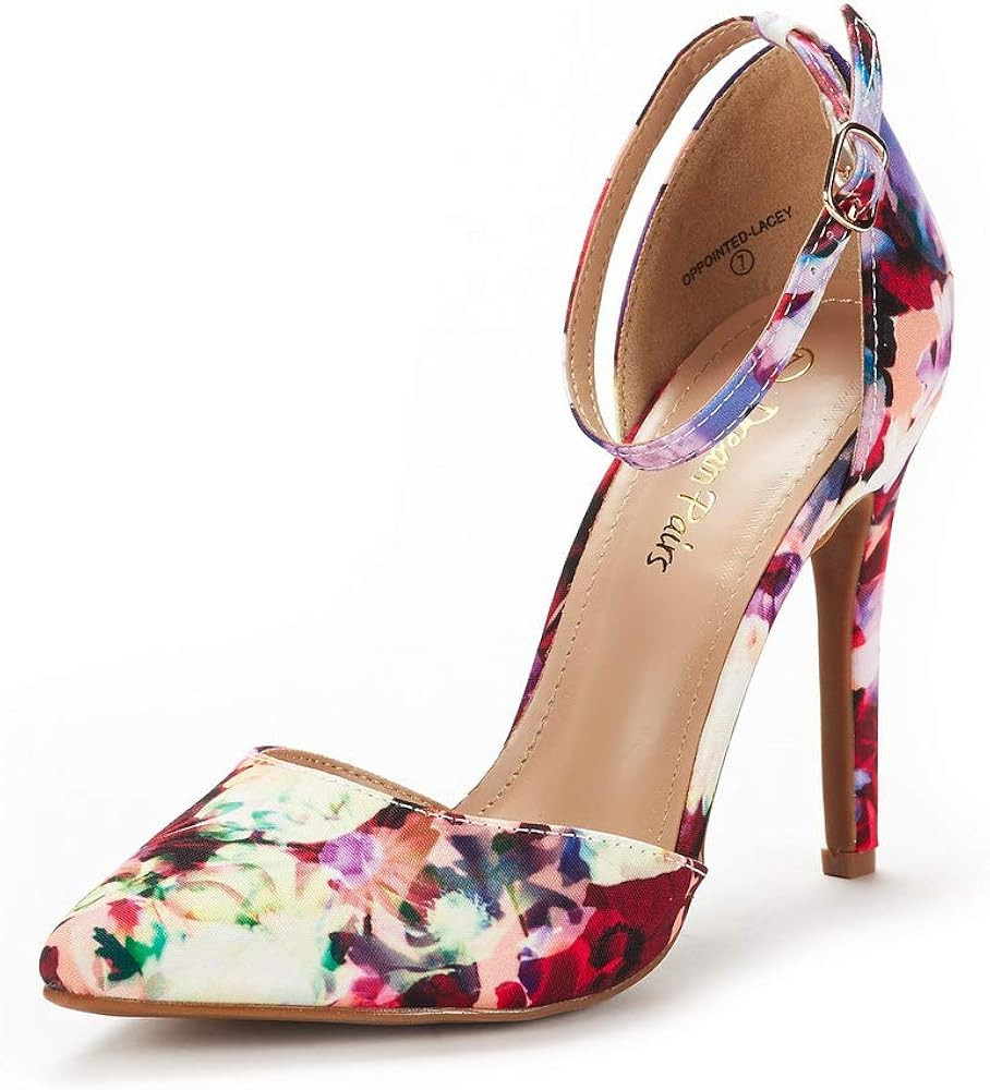 DREAM PAIRS Women's Oppointed-Lacey Pump Shoe | Amazon (US)