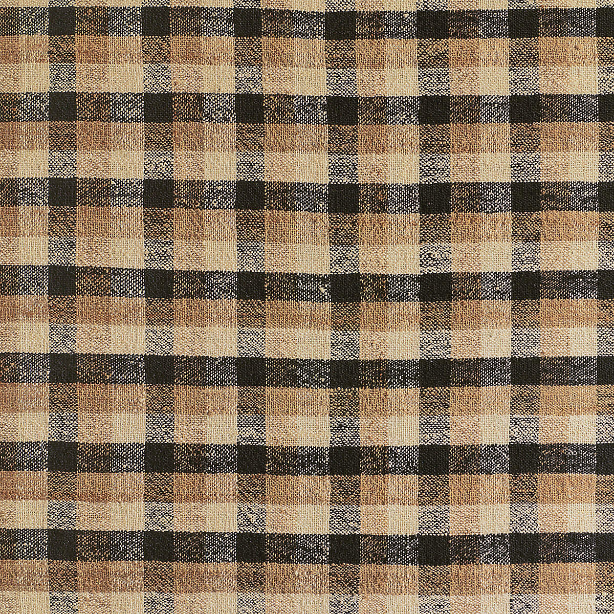 Montreaux Jute Black Handwoven Area Rug 6'x9' | Crate & Barrel | Crate & Barrel