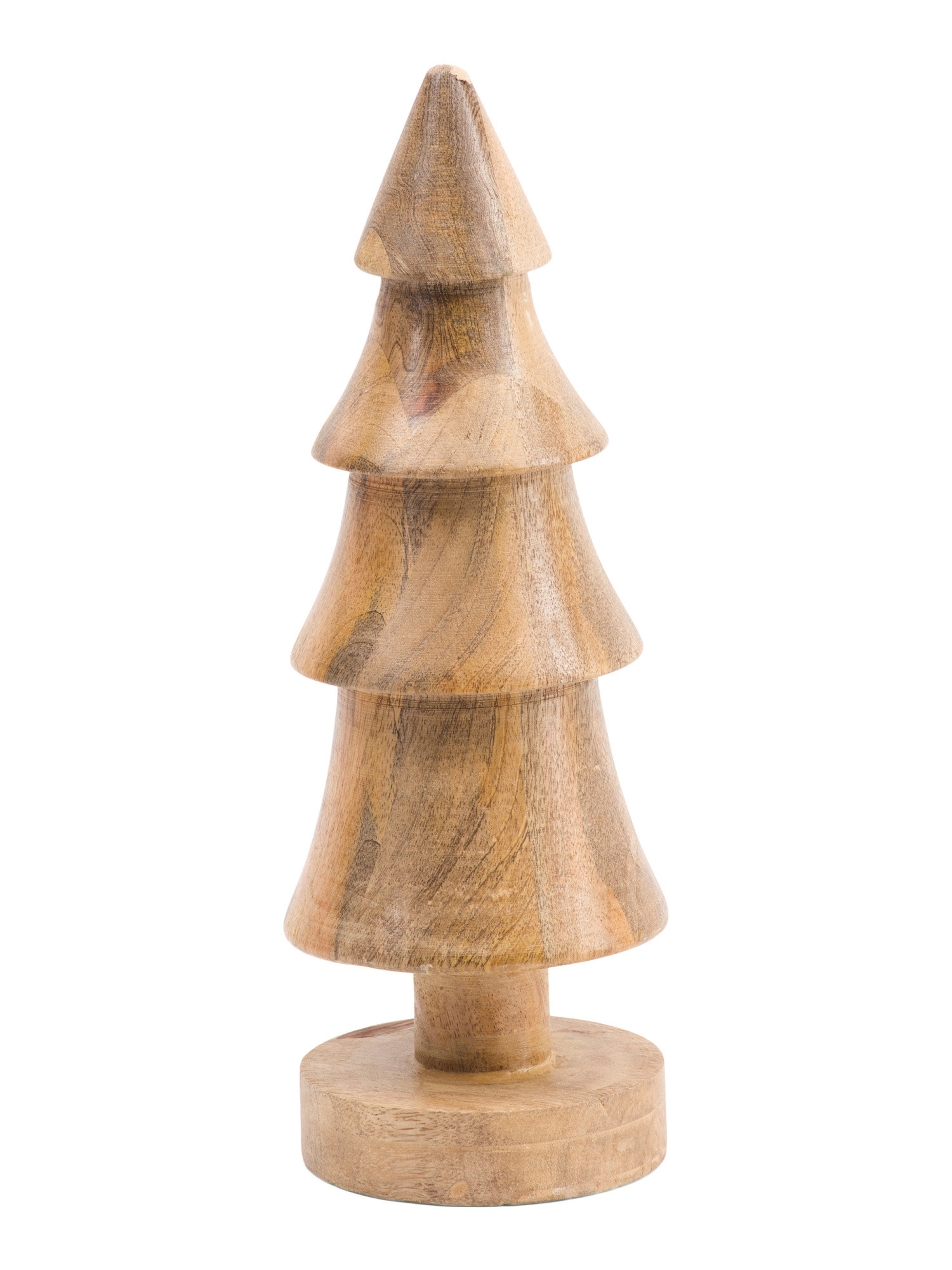 Wooden Christmas Tree With Natural Finish | TJ Maxx