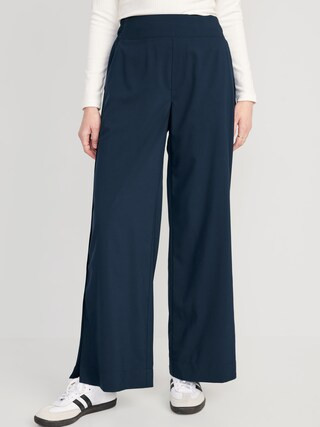 High-Waisted StretchTech Wide-Leg Pants | Old Navy (US)