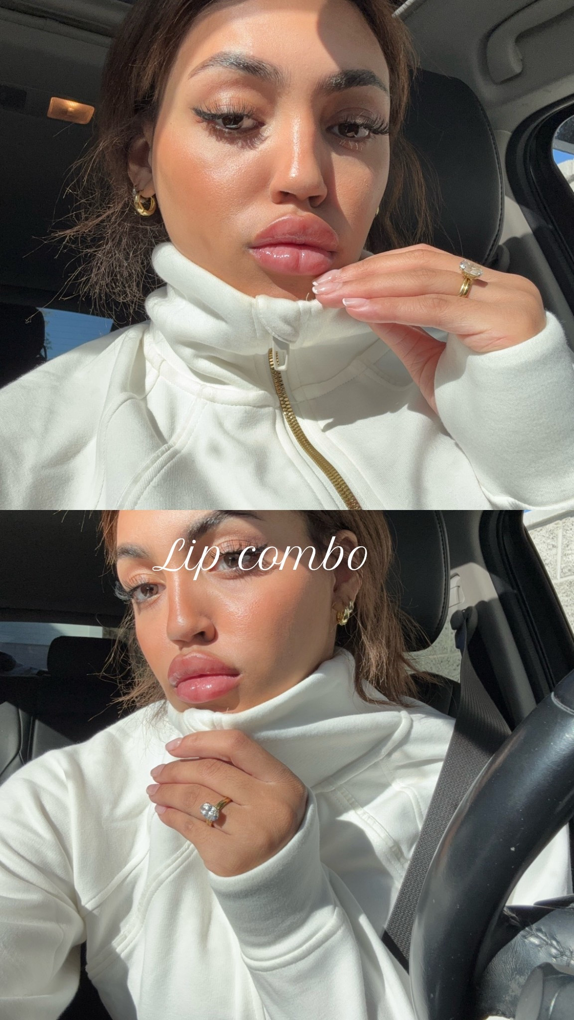 Have been loving this lip combo this fall and really all year!! 🫦