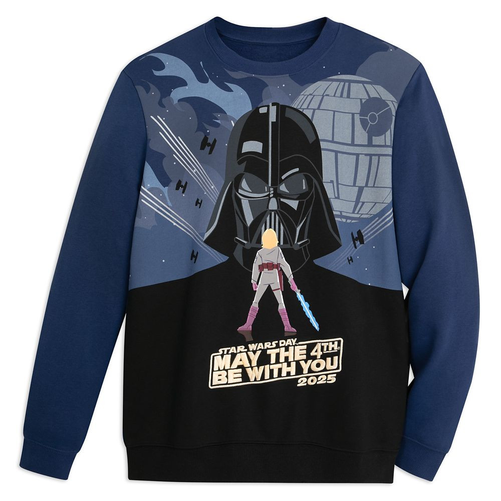 Star Wars Day 2025 ''May the 4th Be with You'' Pullover Sweatshirt for Adults | Disney Store